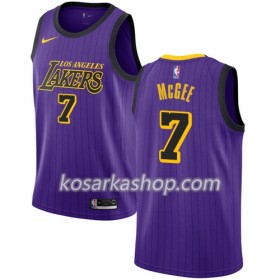 Dres Los Angeles Lakers JaVale McGee 7 Nike 2018-19 City Edition Ljubičasta Swingman
